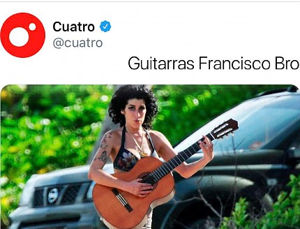 Guitarras Bros en informativos de 